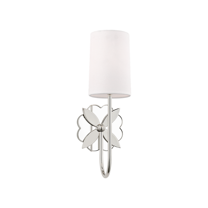 Generation Lighting Spencer 13 Inch Single Sconce In Polished Nickel (KSW1181PN)