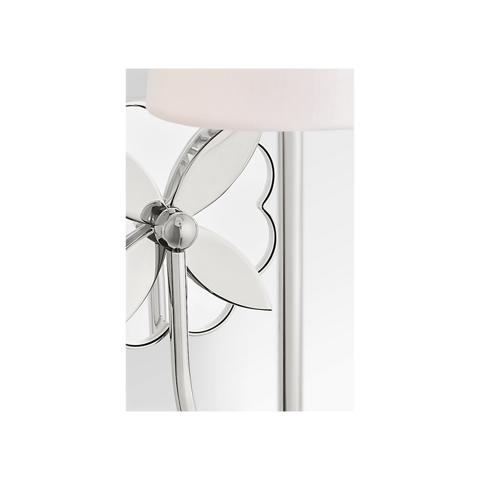Generation Lighting Spencer 13 Inch Single Sconce In Polished Nickel (KSW1181PN)