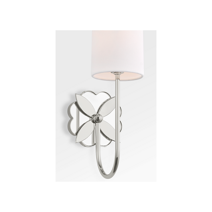 Generation Lighting Spencer 13 Inch Single Sconce In Polished Nickel (KSW1181PN)