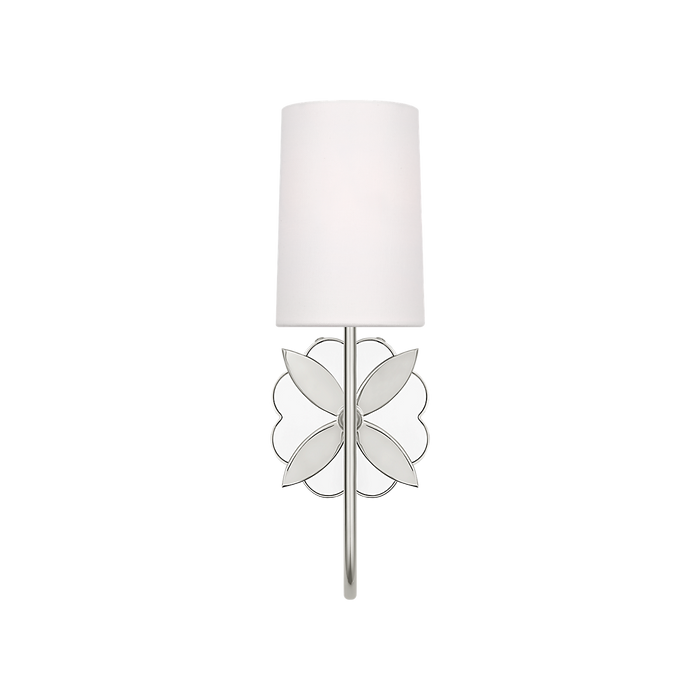 Generation Lighting Spencer 13 Inch Single Sconce In Polished Nickel (KSW1181PN)