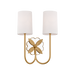 Generation Lighting Spencer 13 Inch Double Sconce In Burnished Brass (KSW1192BBS)