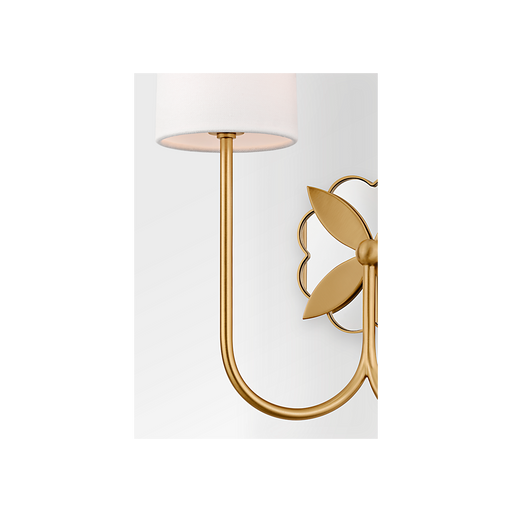 Generation Lighting Spencer 13 Inch Double Sconce In Burnished Brass (KSW1192BBS)