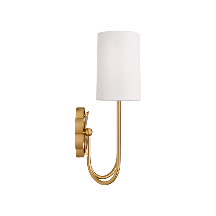Generation Lighting Spencer 13 Inch Double Sconce In Burnished Brass (KSW1192BBS)