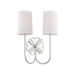 Generation Lighting Spencer 13 Inch Double Sconce In Polished Nickel (KSW1192PN)