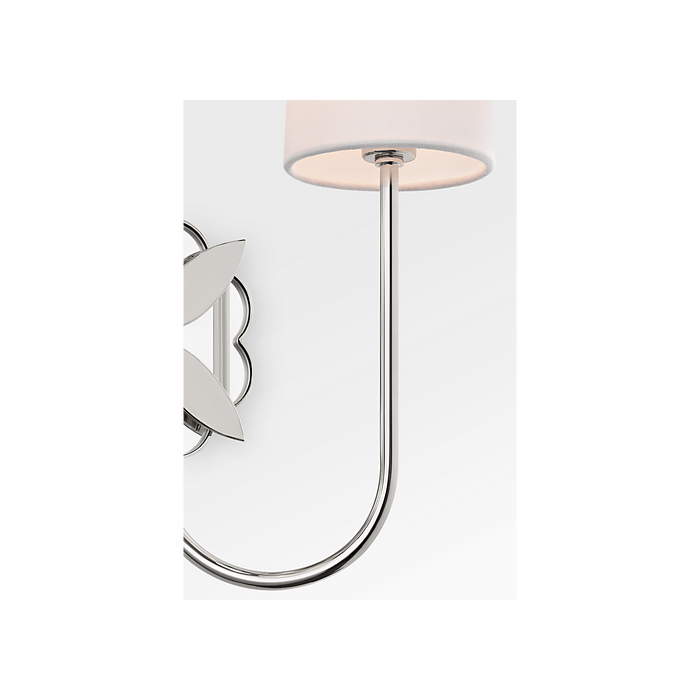 Generation Lighting Spencer 13 Inch Double Sconce In Polished Nickel (KSW1192PN)
