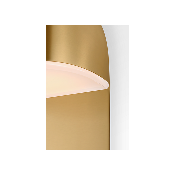 Generation Lighting Axel 16 Inch Sconce In Burnished Brass (KSW1221BBS)