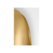 Generation Lighting Axel 16 Inch Sconce In Burnished Brass (KSW1221BBS)