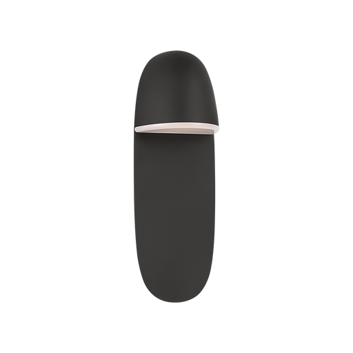 Generation Lighting Axel 16 Inch Sconce In Midnight Black (KSW1221MBK)
