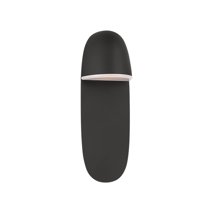 Generation Lighting Axel 16 Inch Sconce In Midnight Black (KSW1221MBK)
