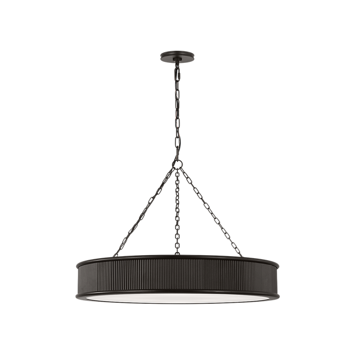 Generation Lighting Ritz 27 Inch Chandelier In Aged Iron (PCC1008AI)