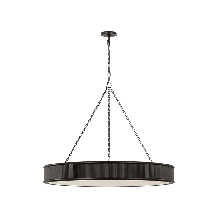 Generation Lighting Ritz 36 Inch Chandelier In Aged Iron (PCC10110AI)