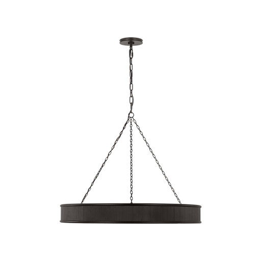 Generation Lighting Ritz 36 Inch Chandelier In Aged Iron (PCC10110AI)