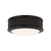 Generation Lighting Ritz 5 Inch Flush Mount In Aged Iron (PCF1001AI)