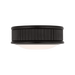 Generation Lighting Ritz 5 Inch Flush Mount In Aged Iron (PCF1001AI)