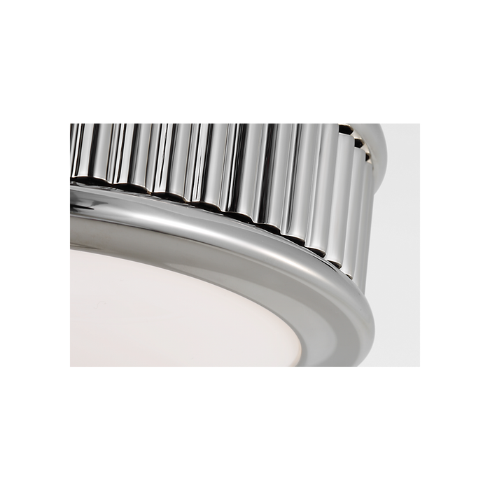 Generation Lighting Ritz 5 Inch Flush Mount In Polished Nickel (PCF1001PN)
