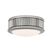 Generation Lighting Ritz 5 Inch Flush Mount In Polished Nickel (PCF1001PN)