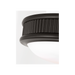 Generation Lighting Ritz 8 Inch Flush Mount In Aged Iron (PCF1011AI)