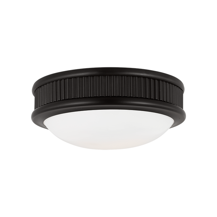 Generation Lighting Ritz 8 Inch Flush Mount In Aged Iron (PCF1011AI)