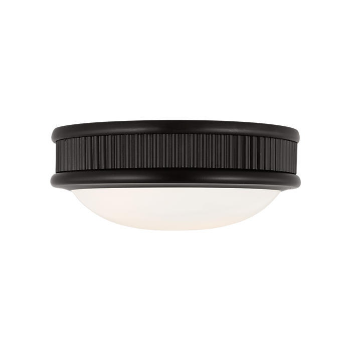 Generation Lighting Ritz 8 Inch Flush Mount In Aged Iron (PCF1011AI)
