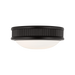 Generation Lighting Ritz 8 Inch Flush Mount In Aged Iron (PCF1011AI)