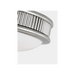 Generation Lighting Ritz 8 Inch Flush Mount In Polished Nickel (PCF1011PN)