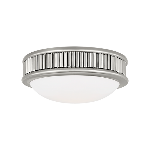Generation Lighting Ritz 8 Inch Flush Mount In Polished Nickel (PCF1011PN)