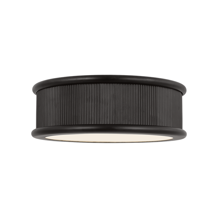 Generation Lighting Ritz 18 Inch Flush Mount In Aged Iron (PCF1025AI)