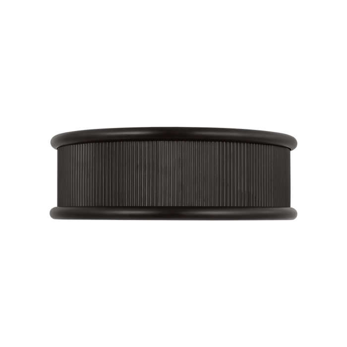 Generation Lighting Ritz 18 Inch Flush Mount In Aged Iron (PCF1025AI)