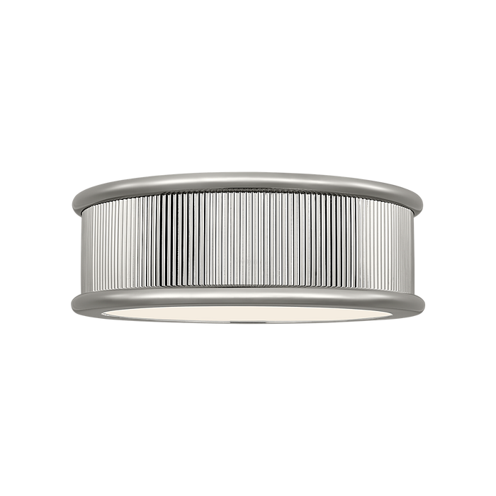 Generation Lighting Ritz 18 Inch Flush Mount In Polished Nickel (PCF1025PN)