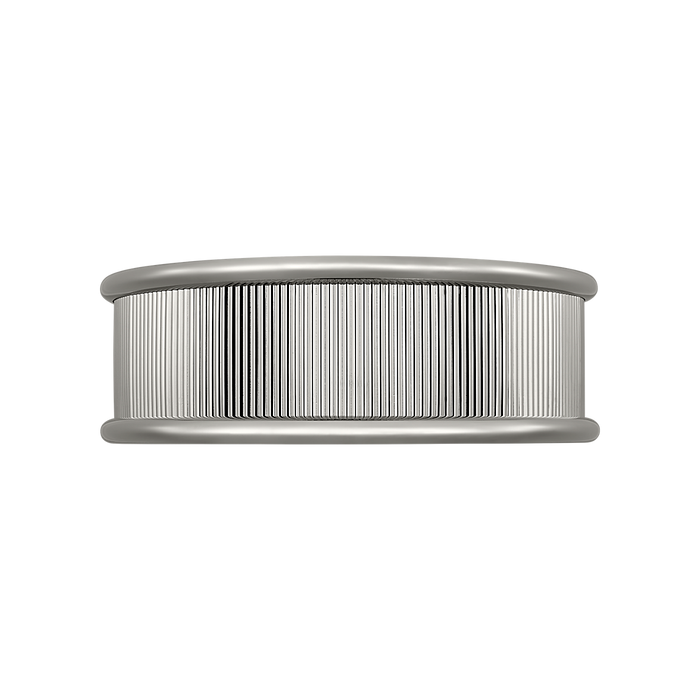 Generation Lighting Ritz 18 Inch Flush Mount In Polished Nickel (PCF1025PN)