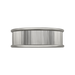 Generation Lighting Ritz 18 Inch Flush Mount In Polished Nickel (PCF1025PN)