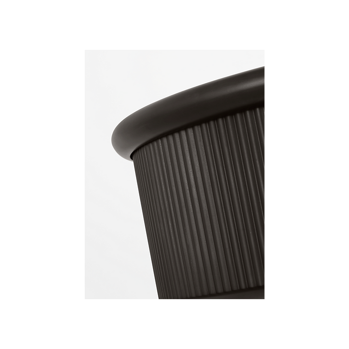 Generation Lighting Ritz 14 Inch Flush Mount In Aged Iron (PCF1033AI)