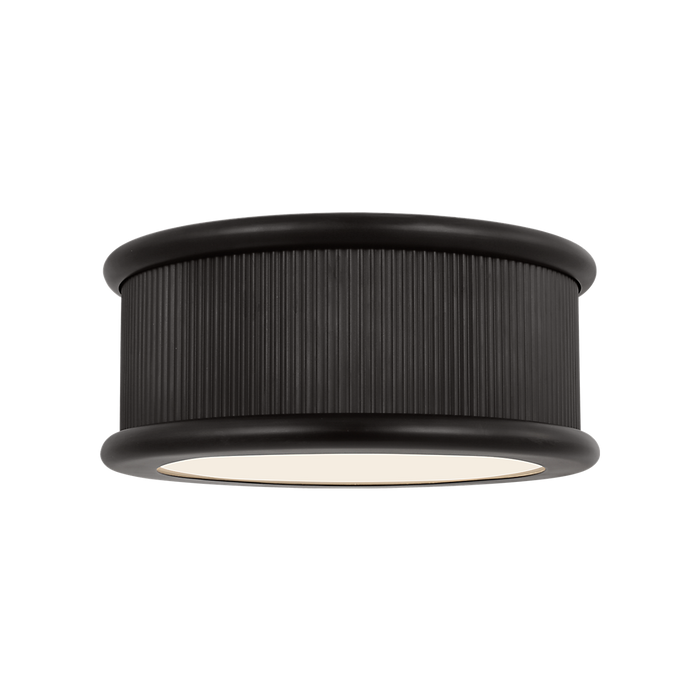 Generation Lighting Ritz 14 Inch Flush Mount In Aged Iron (PCF1033AI)