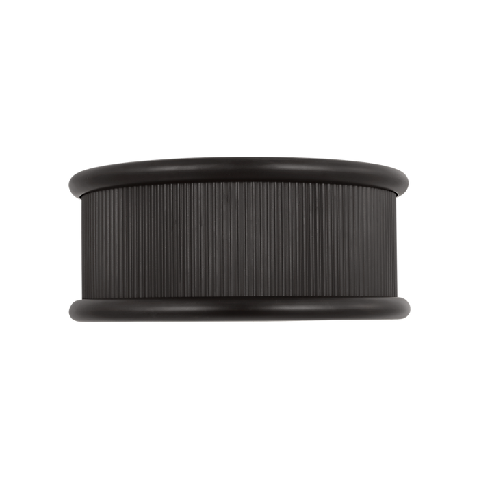 Generation Lighting Ritz 14 Inch Flush Mount In Aged Iron (PCF1033AI)