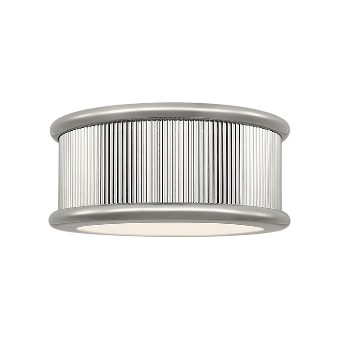Generation Lighting Ritz 14 Inch Flush Mount In Polished Nickel (PCF1033PN)