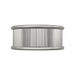 Generation Lighting Ritz 14 Inch Flush Mount In Polished Nickel (PCF1033PN)