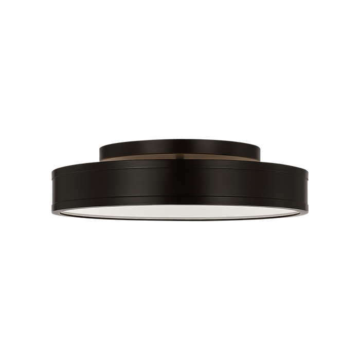 Generation Lighting Dupont 16 Inch Round Semi Flush In Aged Iron (PCF1041AI)