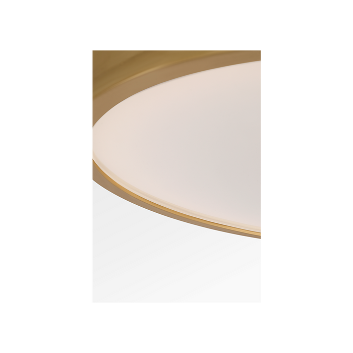 Generation Lighting Dupont 16 Inch Round Semi Flush In Gild (PCF1041GD)