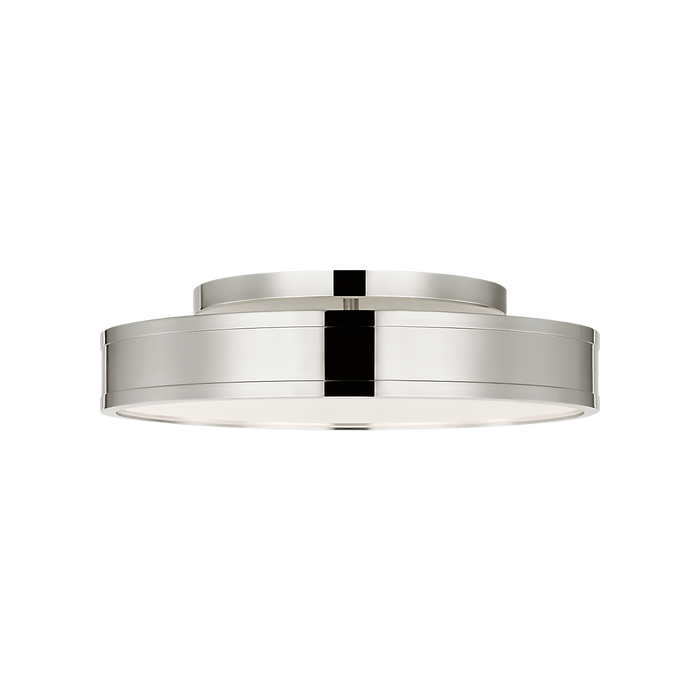 Generation Lighting Dupont 16 Inch Round Semi Flush In Polished Nickel (PCF1041PN)