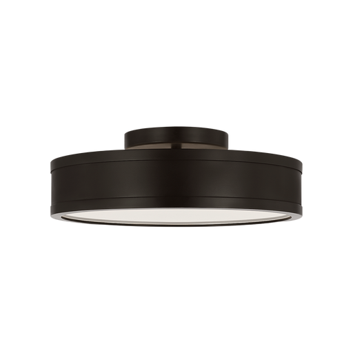 Generation Lighting Dupont 12 Inch Round Semi Flush In Aged Iron (PCF1051AI)