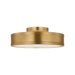 Generation Lighting Dupont 12 Inch Round Semi Flush In Gild (PCF1051GD)
