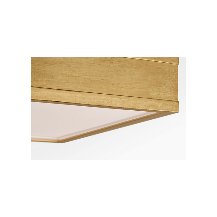 Generation Lighting Dupont 16 Inch Square Semi Flush In Gild (PCF1061GD)