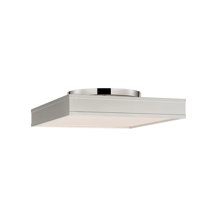 Generation Lighting Dupont 16 Inch Square Semi Flush In Polished Nickel (PCF1061PN)