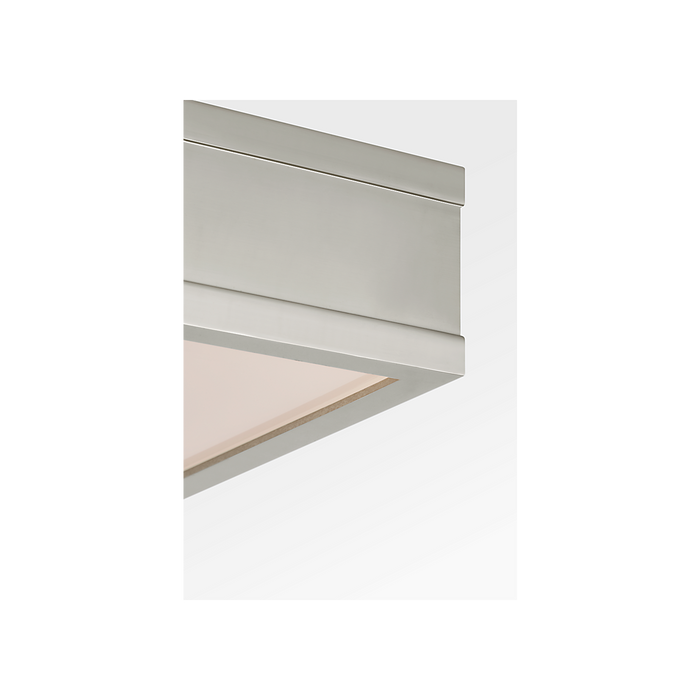 Generation Lighting Dupont 16 Inch Square Semi Flush In Polished Nickel (PCF1061PN)