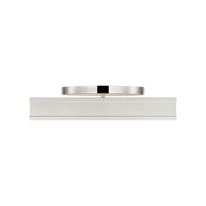 Generation Lighting Dupont 16 Inch Square Semi Flush In Polished Nickel (PCF1061PN)