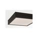 Generation Lighting Dupont 12 Inch Square Semi Flush In Aged Iron (PCF1071AI)