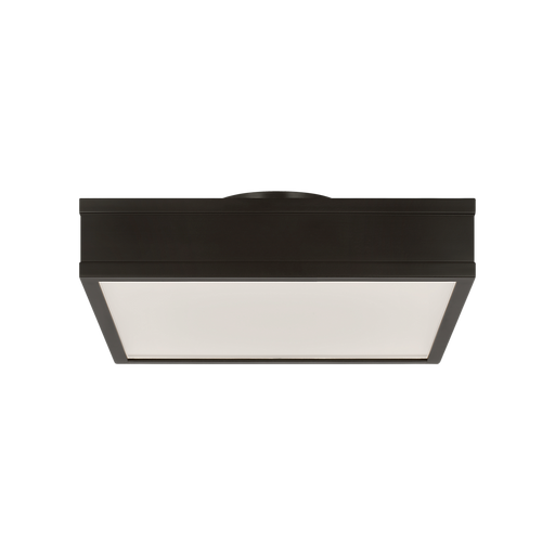 Generation Lighting Dupont 12 Inch Square Semi Flush In Aged Iron (PCF1071AI)