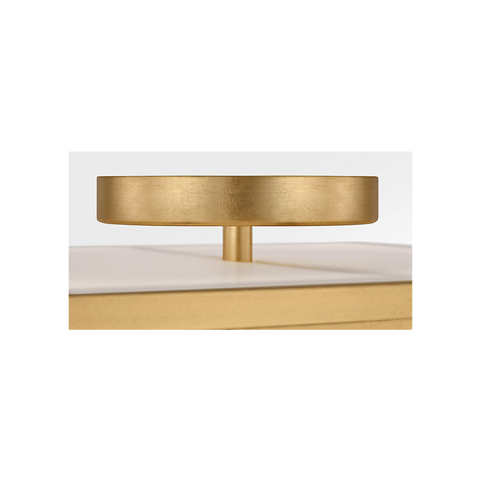 Generation Lighting Dupont 12 Inch Square Semi Flush In Gild (PCF1071GD)