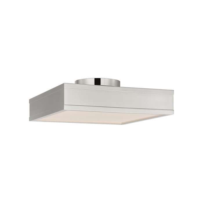 Generation Lighting Dupont 12 Inch Square Semi Flush In Polished Nickel (PCF1071PN)