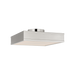 Generation Lighting Dupont 12 Inch Square Semi Flush In Polished Nickel (PCF1071PN)